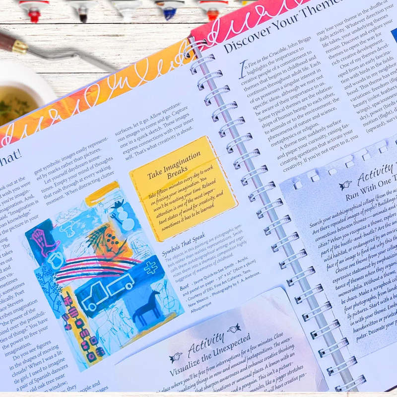 The New Creative Artist: A Guide to Developing Your Creative Spirit Spiral-bound by Nita Leland