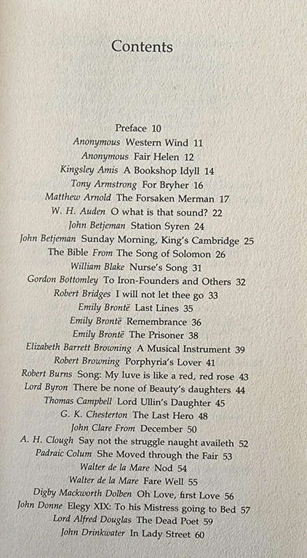 Poems I Like: An Anthology Mary Wilson