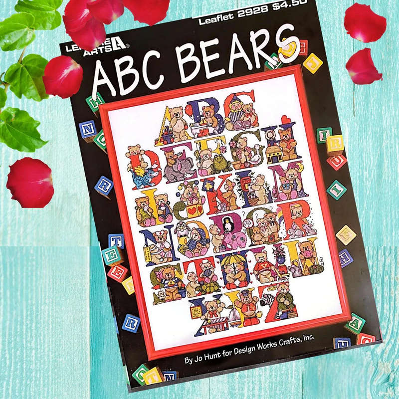 Leisure Arts - ABC Bears - Leaflet 2928