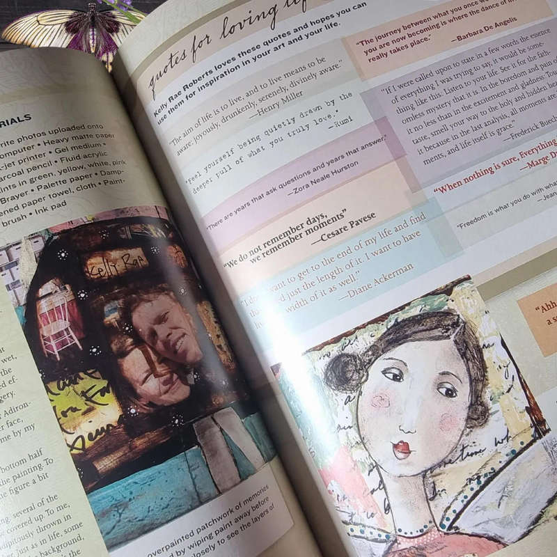 Mixed-Media Self-Portraits: Inspiration and Techniques Paperback by Cate Coulacos Prato