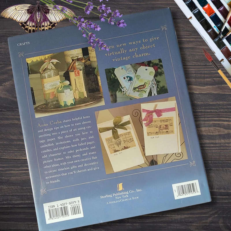 Vintage Paper Crafts Paperback by Anna Corba