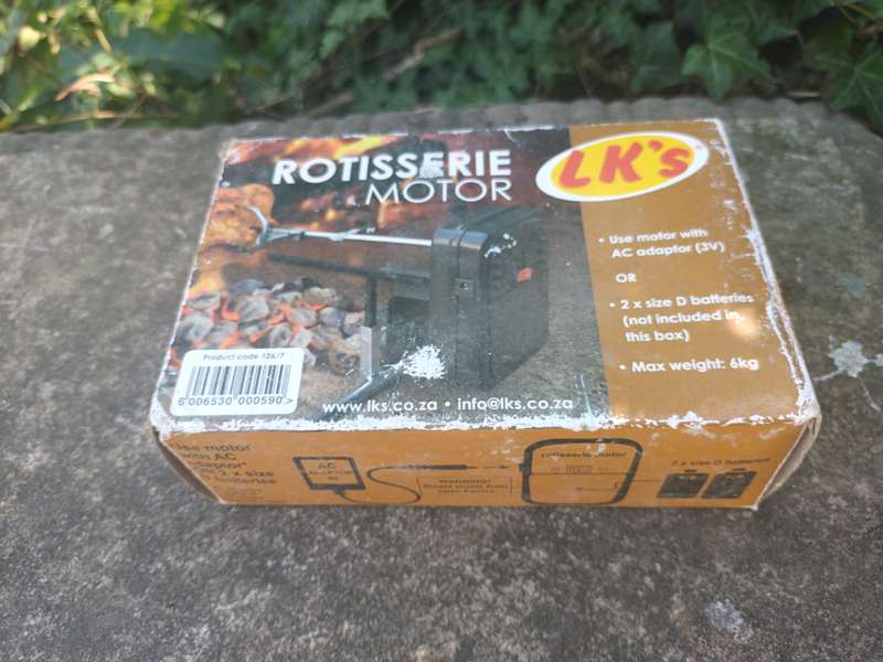 LK's Rotisserie Motor
