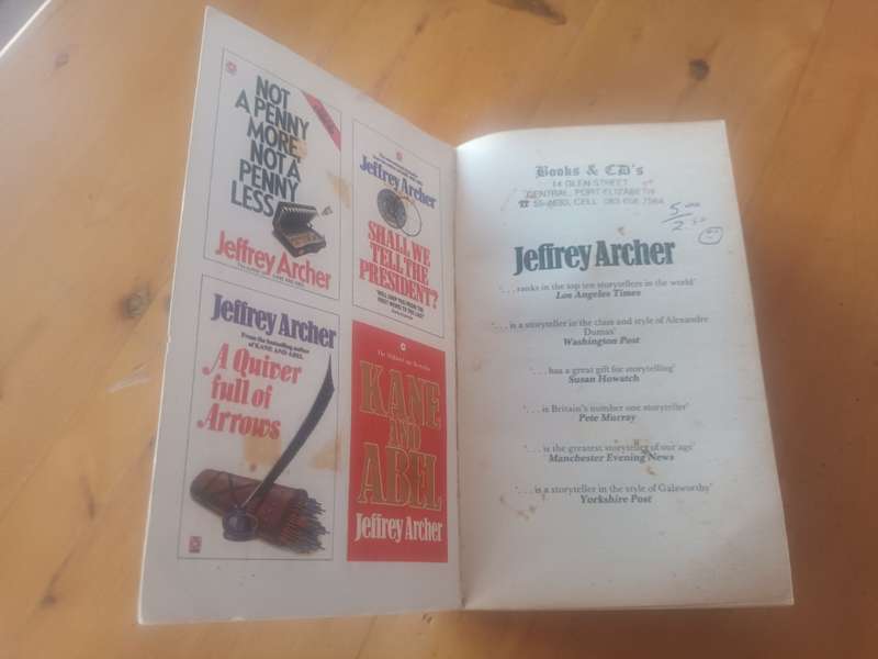 The Prodigal Daughter Paperback - 1983 by Archer, Jeffrey