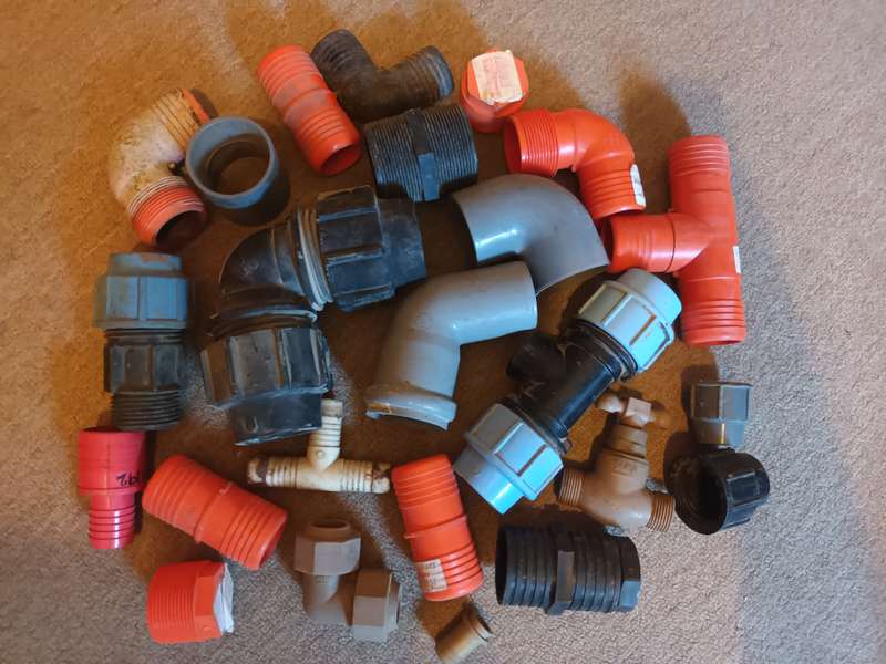 Job Lot Of Pipe Fittings