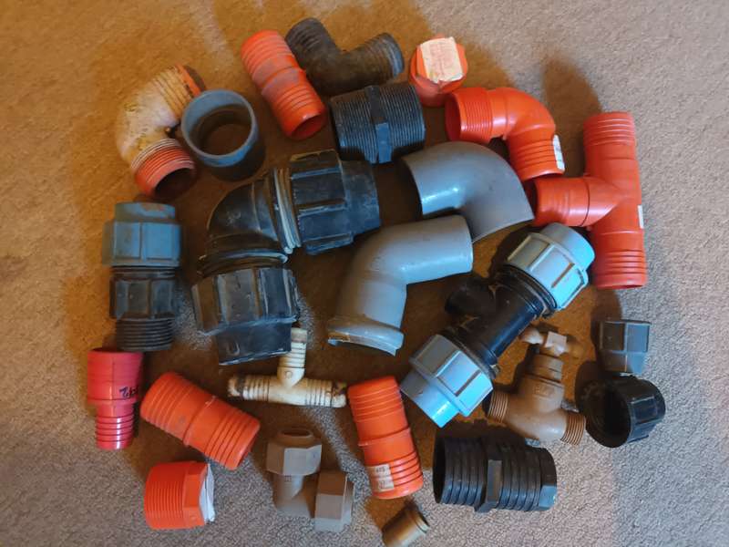 Job Lot Of Pipe Fittings