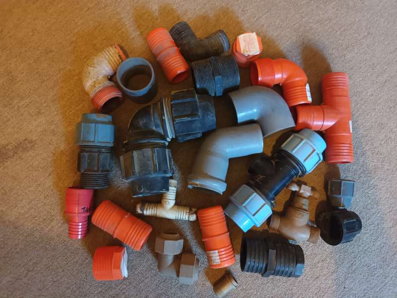 Job Lot Of Pipe Fittings