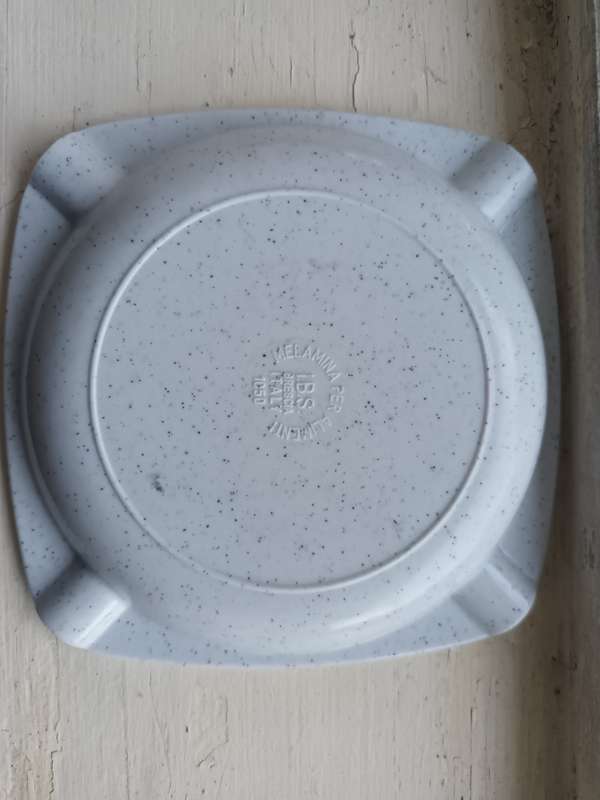 VINTAGE Melamine Ashtray 1050 By IBS Brescia Italy × 18