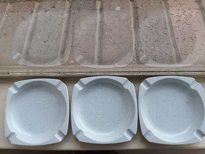 VINTAGE Melamine Ashtray 1050 By IBS Brescia Italy × 18
