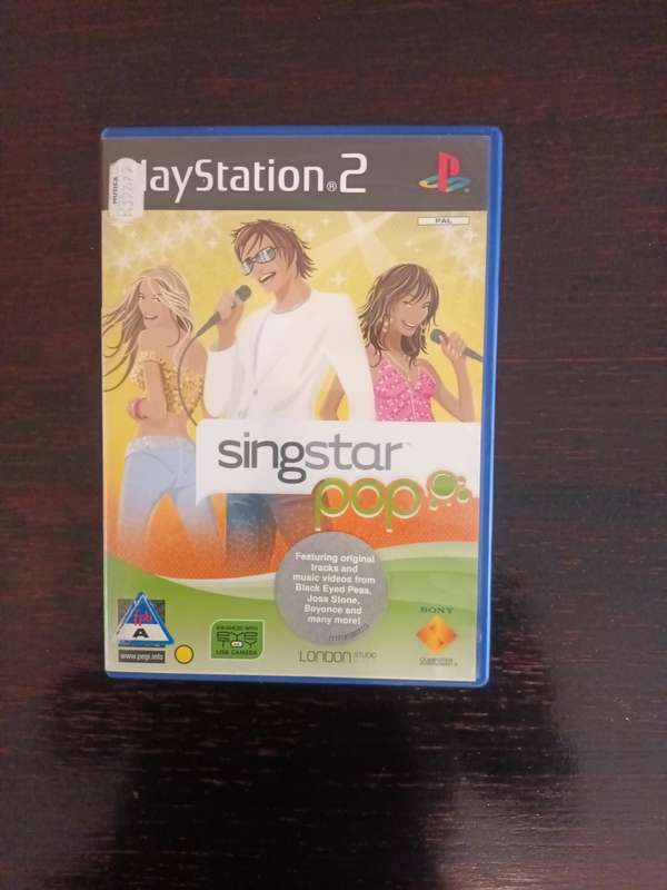 RARE/ COLLECTABLE PS2 SINGSTAR Pop, PlayStation 2 Game