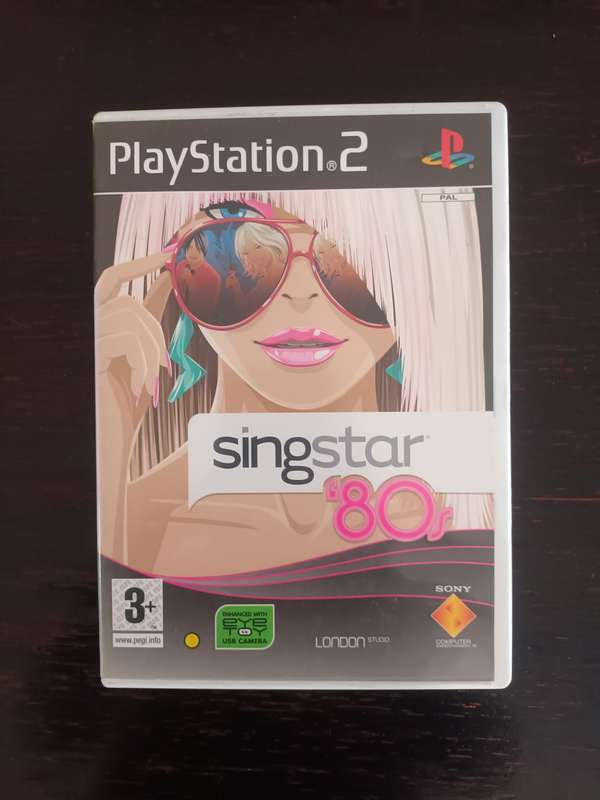RARE/ COLLECTABLE PS2 SINGSTAR 80's, PlayStation 2 Game