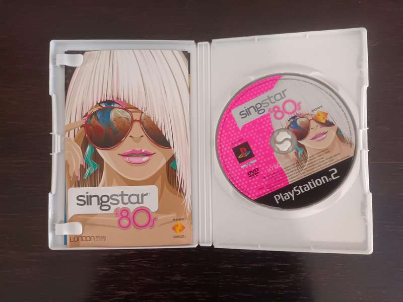 RARE/ COLLECTABLE PS2 SINGSTAR 80's, PlayStation 2 Game