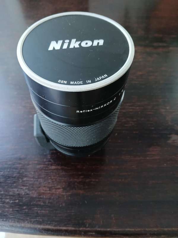 Nikon Reflex-NIKKOR C 500mm f/8 MF Telephoto Mirror Lens Made In Japan