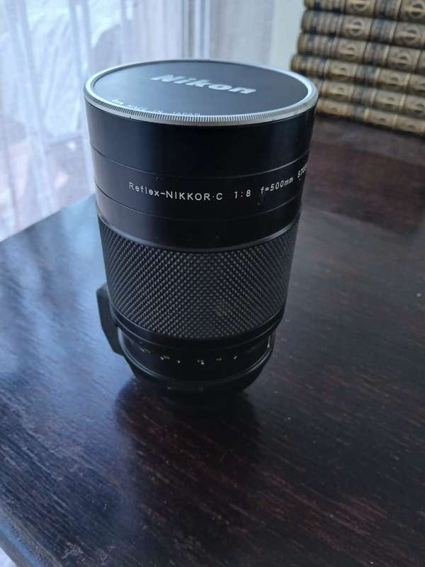 Nikon Reflex-NIKKOR C 500mm f/8 MF Telephoto Mirror Lens Made In Japan