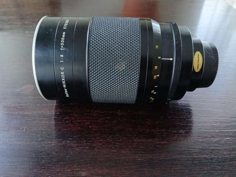 Nikon Reflex-NIKKOR C 500mm f/8 MF Telephoto Mirror Lens Made In Japan