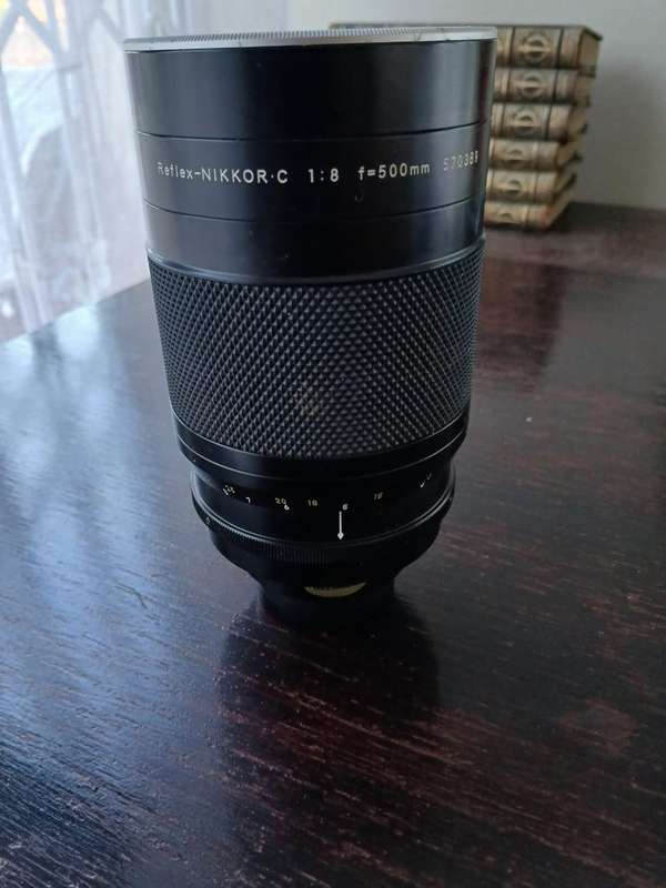 Nikon Reflex-NIKKOR C 500mm f/8 MF Telephoto Mirror Lens Made In Japan