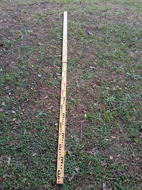 Aluminum Leveling Survey Staff