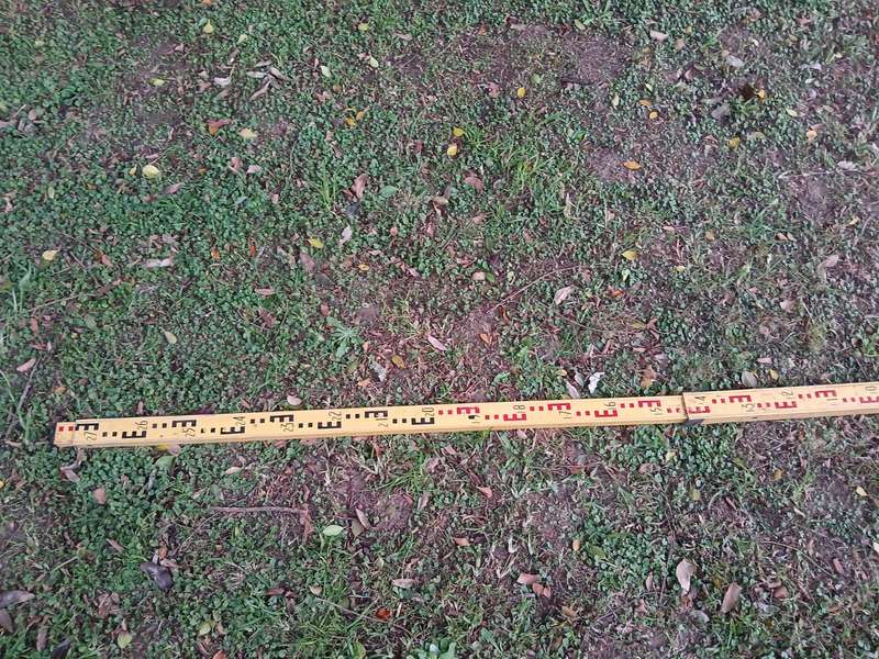 Aluminum Leveling Survey Staff