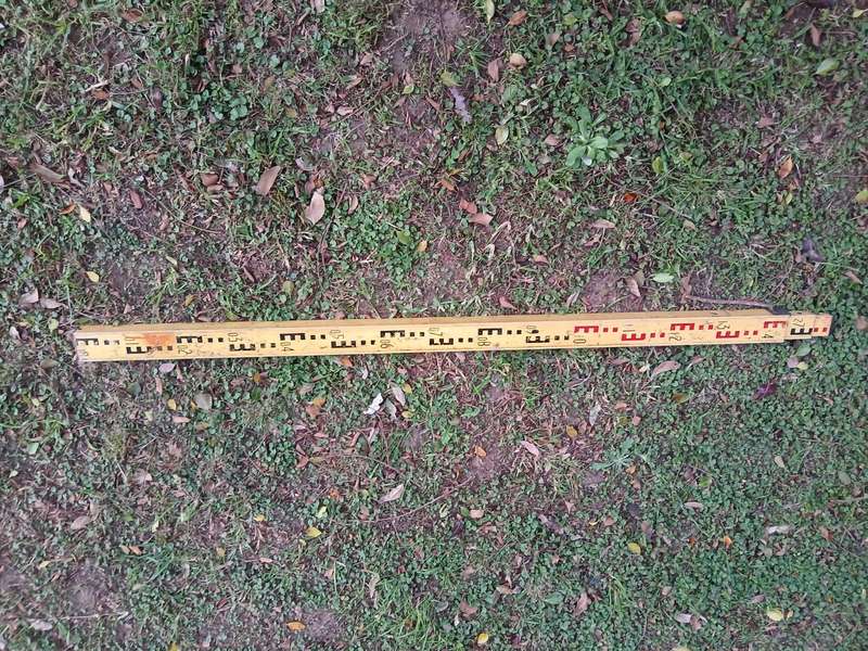 Aluminum Leveling Survey Staff