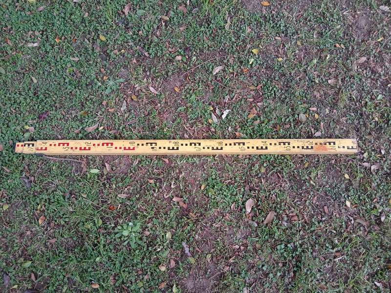 Aluminum Leveling Survey Staff