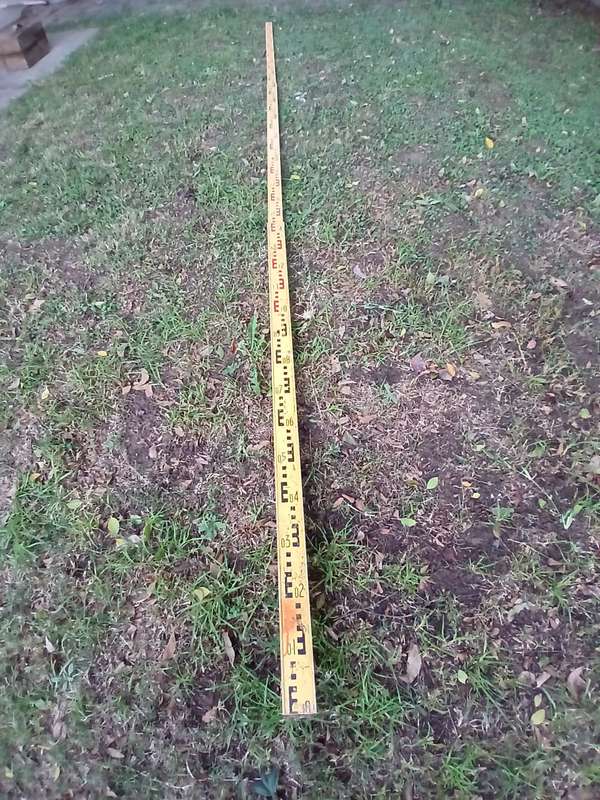 Aluminum Leveling Survey Staff
