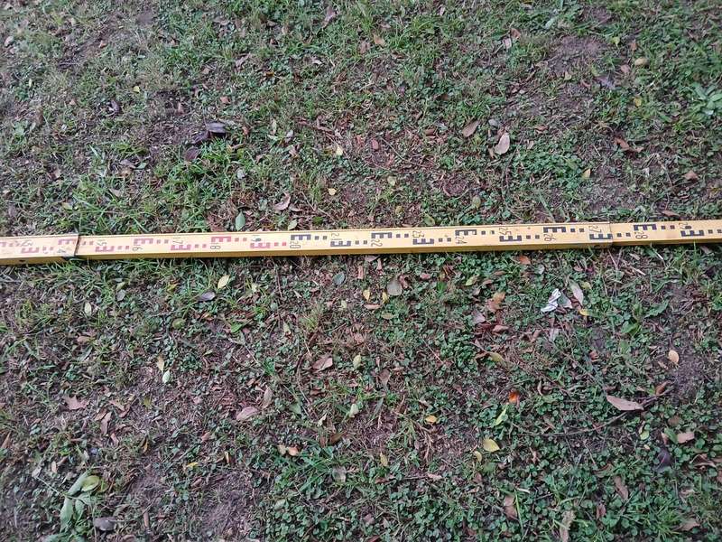 Aluminum Leveling Survey Staff