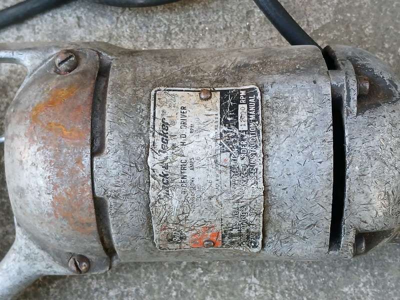 VINTAGE Black & Decker Vibro-Centric Valve Seat Grinder