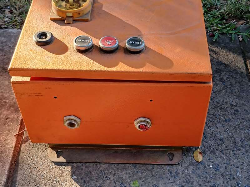 7.5 kw 500V Forward Reverse Motor Starter Orange Steel