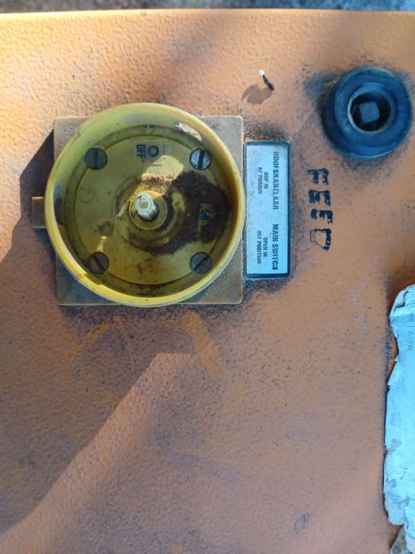 7.5 kw 500V Forward Reverse Motor Starter Orange Steel