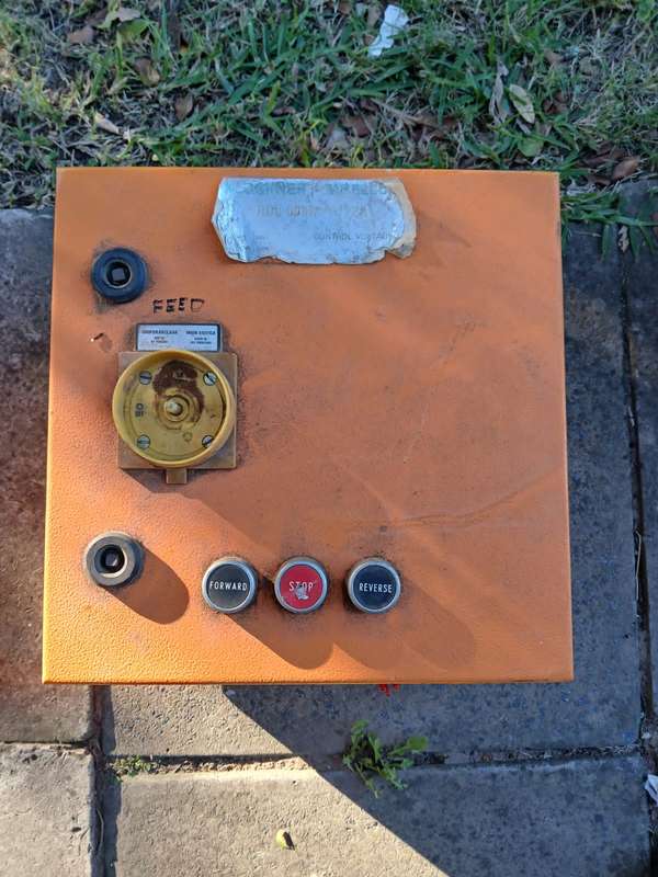7.5 kw 500V Forward Reverse Motor Starter Orange Steel