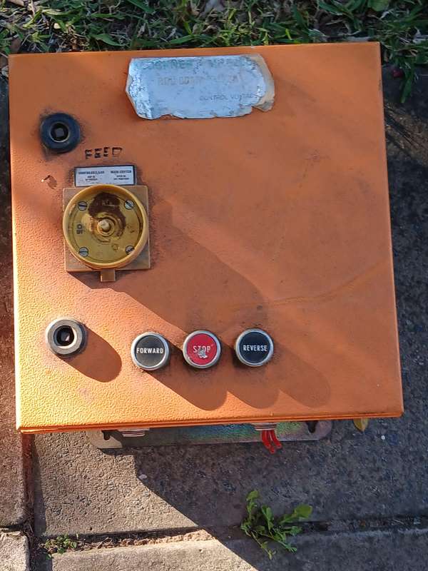 7.5 kw 500V Forward Reverse Motor Starter Orange Steel