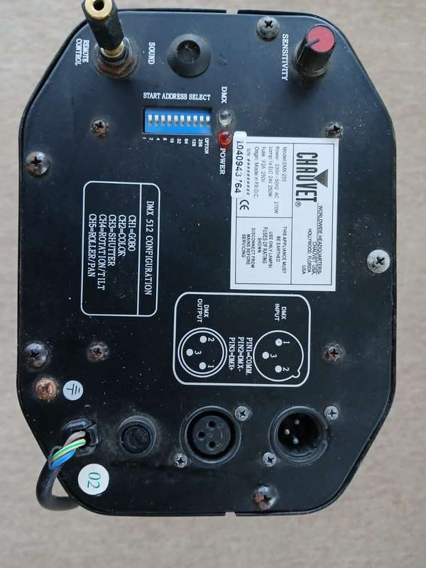 Chauvet DJ DMX-255-OMEGAII DMX Scanner Light