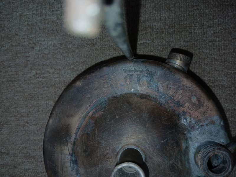 RARE VINTAGE RADIUS PRIMUS NO. 5.S:or. BRASS KEROSENE CAMP STOVE, SWEDEN