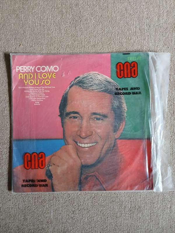 PERRY COMO - And I Love You So Vinyl LP