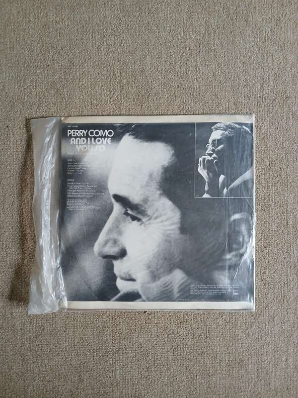 PERRY COMO - And I Love You So Vinyl LP
