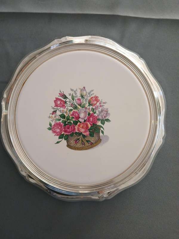 Vintage Wallace Silver Plate Trivet