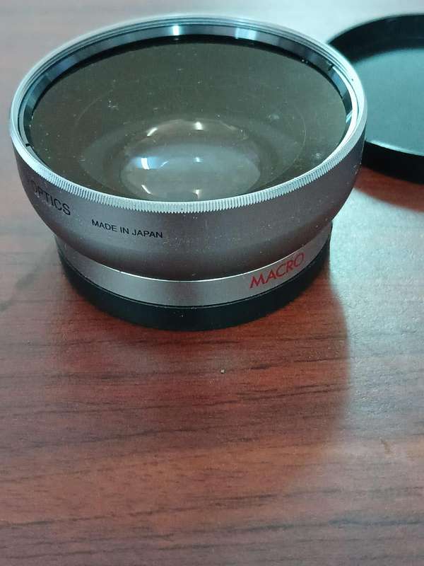 Opteka Digital Super Wide 0.45x AF Precision Optics Lens Japan With Bag