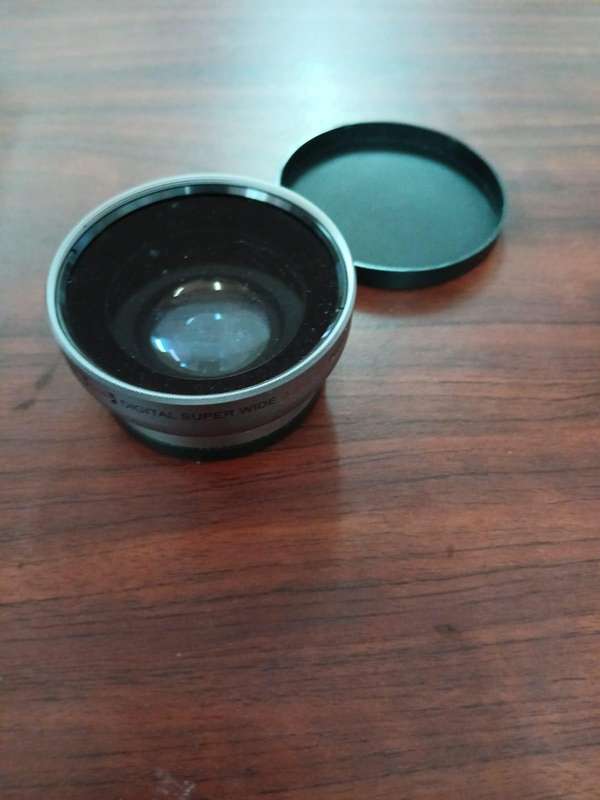 Opteka Digital Super Wide 0.45x AF Precision Optics Lens Japan With Bag