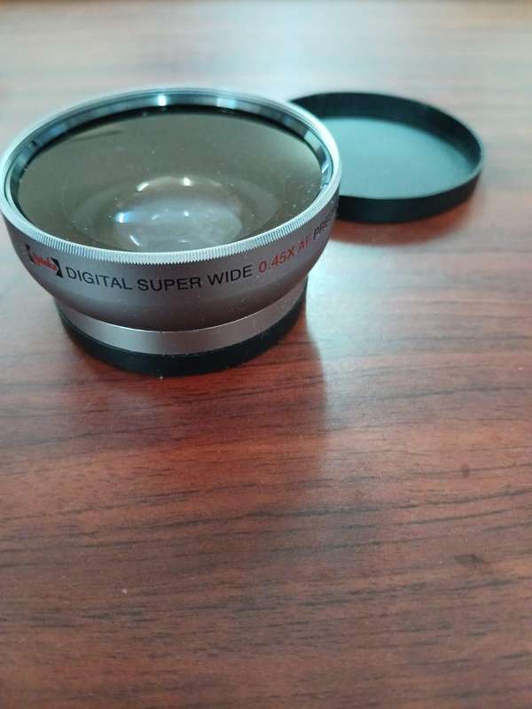 Opteka Digital Super Wide 0.45x AF Precision Optics Lens Japan With Bag