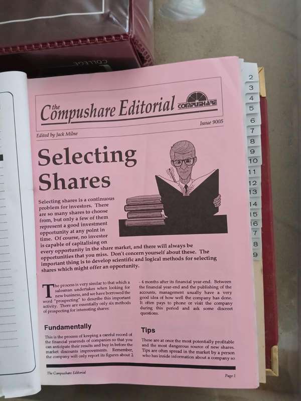 COMPUSHARE The Original Investment Training Programme By Progressive Systems College (PTY) LTD
