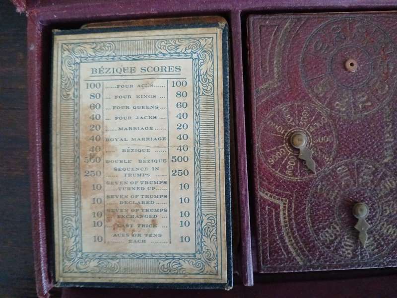 VINTAGE Bezique And Rubicon Bezique Card Game Set By W.D. & H.O. Wills Dated 1933
