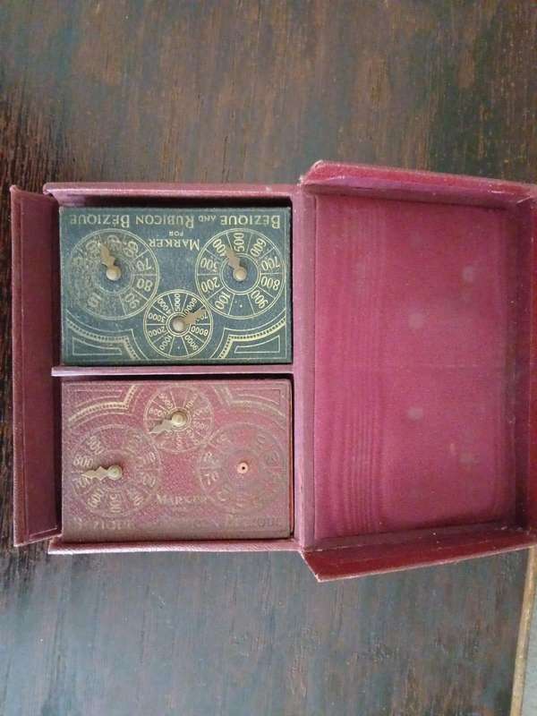VINTAGE Bezique And Rubicon Bezique Card Game Set By W.D. & H.O. Wills Dated 1933