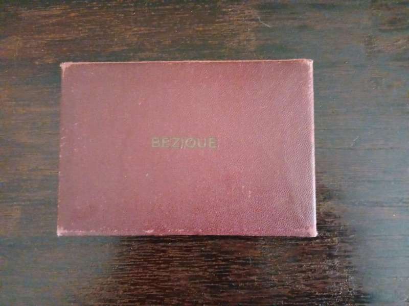 VINTAGE Bezique And Rubicon Bezique Card Game Set By W.D. & H.O. Wills Dated 1933