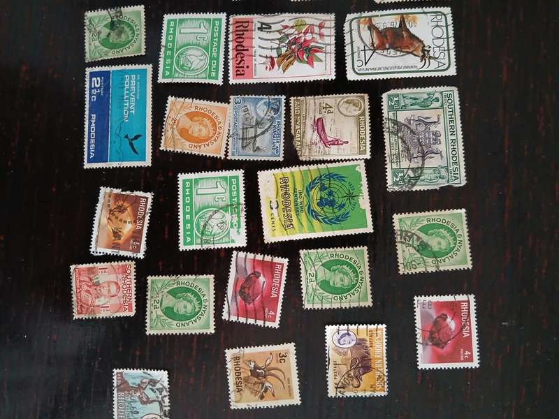 Rhodesian Stamps × 38