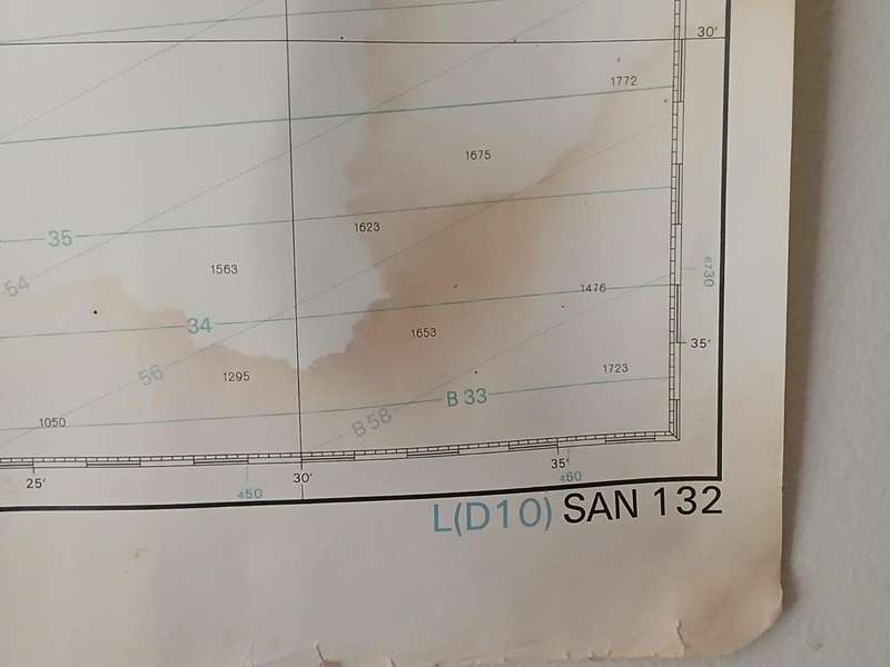 Admiralty Nautical Chart SAN 122 From TONGAAT BLUFF to RICHARDS BAY