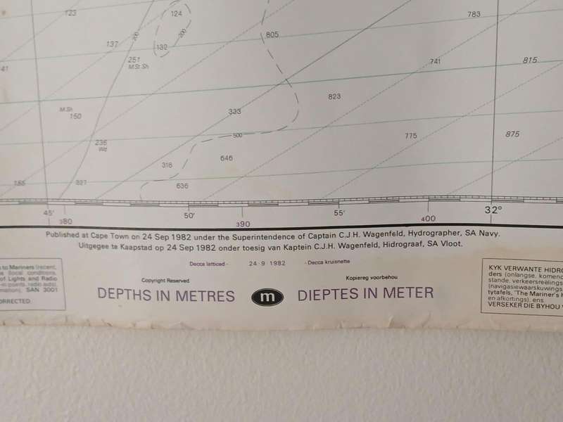 Admiralty Nautical Chart SAN 122 From TONGAAT BLUFF to RICHARDS BAY