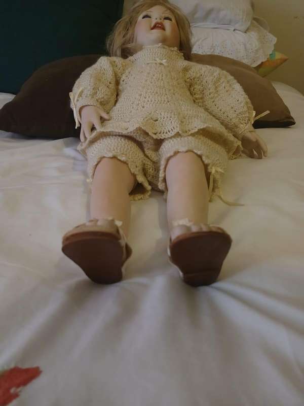 VINTAGE Porcelain Doll