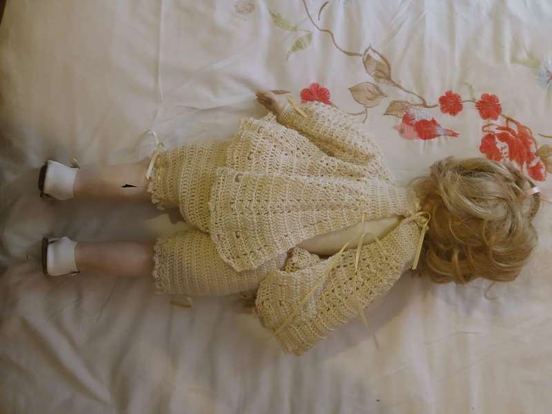 VINTAGE Porcelain Doll