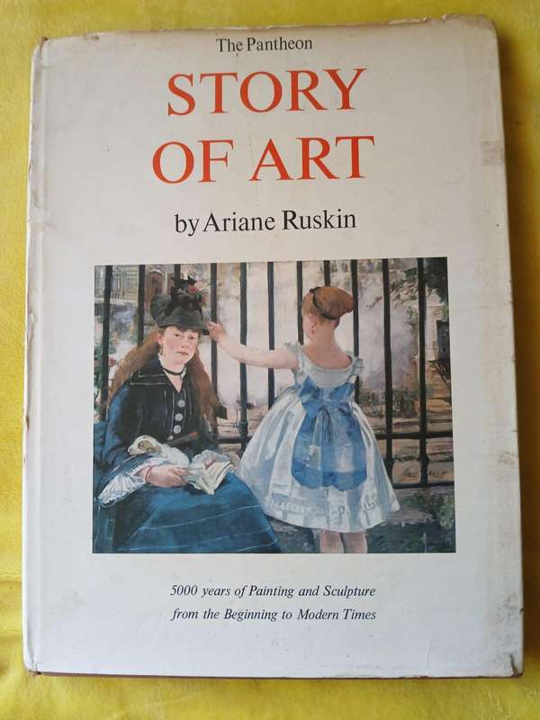 1965 THE PANTHEON STORY OF ART BY ARIANE RUSKIN HARDCOVER