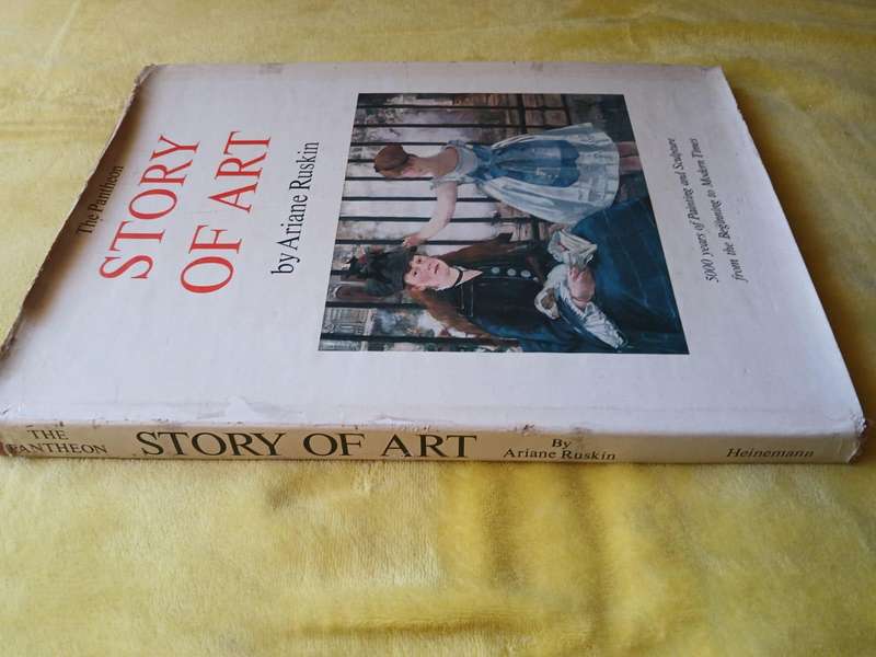 1965 THE PANTHEON STORY OF ART BY ARIANE RUSKIN HARDCOVER