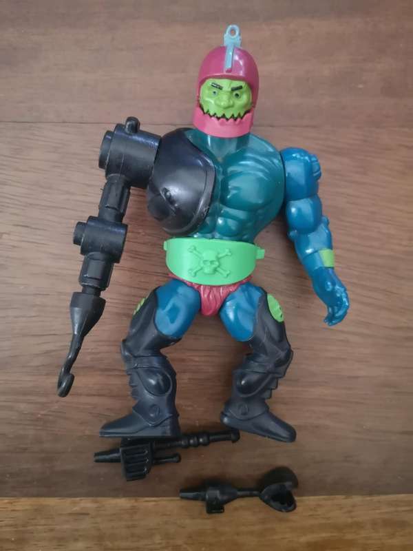 Trap Jaw complete, vintage MOTU / He-man action figure